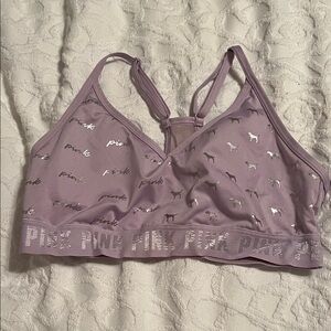 PINK Victoria's Secret Lavender Sports bra